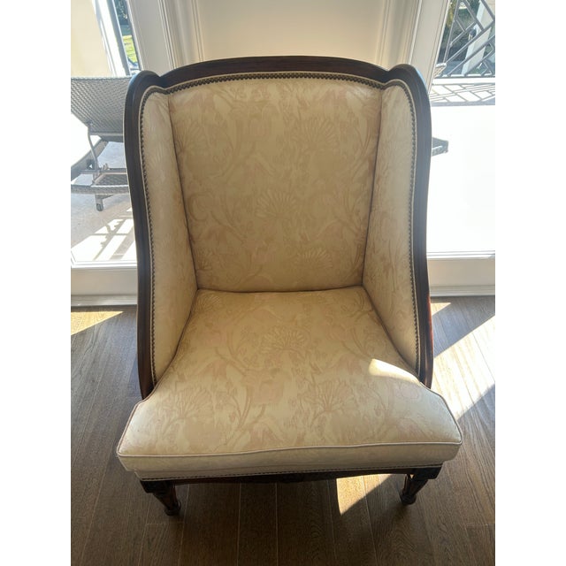 French Late 20th Century Hickory Chair Louis XVI Style Chair For Sale - Image 3 of 5