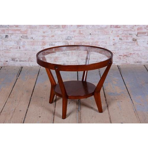 Art Deco Seating Set in Oak and Walnut, from Hala, 1940s, Set of 3 For Sale - Image 11 of 16
