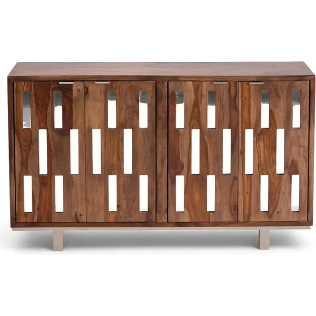 When you're furnishing a dining room, finding storage that doesn't scream "furniture store" is surprisingly difficult --...