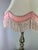 Vintage French Brass Table Lamp with Shade For Sale - Image 8 of 11