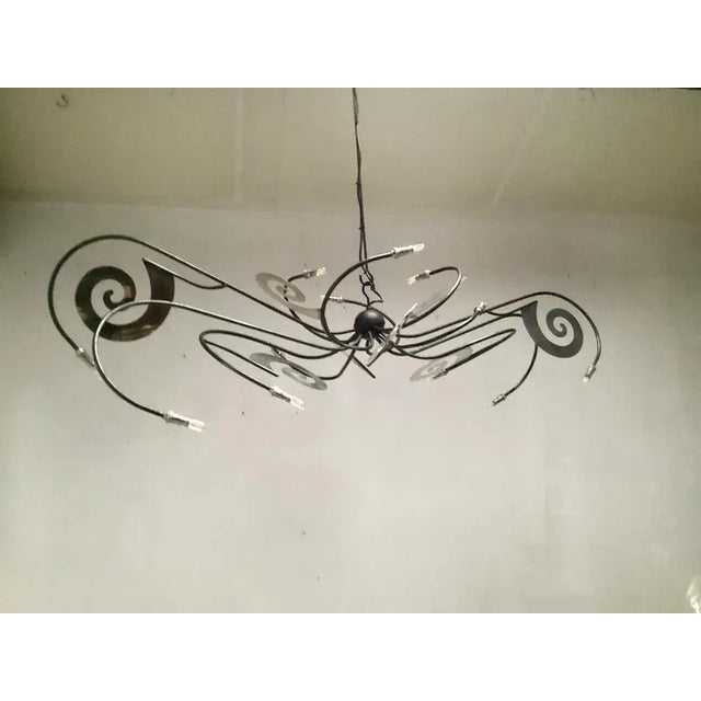 Chandelier by Maroeska Metz, 1980s For Sale - Image 11 of 11