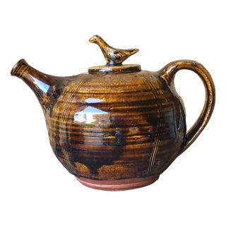 Stoneware Teapot by Jean Michel Doix, France, 1980s For Sale