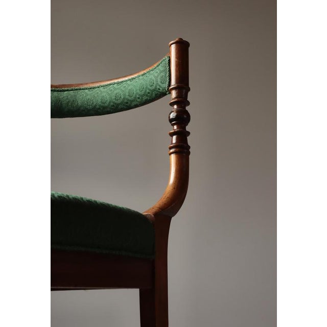 19th Century Danish Side Chair in the style of M. G. Bindesbøll, 1890s For Sale - Image 6 of 15
