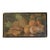 Antique Fruit and Flower Still Life Wall Hanging on Wood With Campaign Brackets For Sale