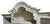 Habersham Grand European Style Distressed Cassic White Hutch, Attributed For Sale - Image 12 of 17
