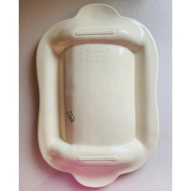 1930s St Clement French Majolica Asparagus Serving Platter For Sale In Philadelphia - Image 6 of 9