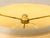 Mid 20th Century Sculptural Lucite Loop Table Lamp With Clear Curved Base and Linen Shade For Sale In Los Angeles - Image 6 of 8