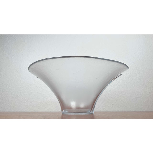 Holmegaard Vintage Danish Glass Bowl from Holmegaard, 1970s For Sale - Image 4 of 18