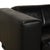 BMP 622 2-Seater Sofa in Black Leather from Rolf Benz For Sale - Image 6 of 14