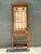 Gothic Vintage Mahogany Glass Display Cabinet For Sale - Image 3 of 16