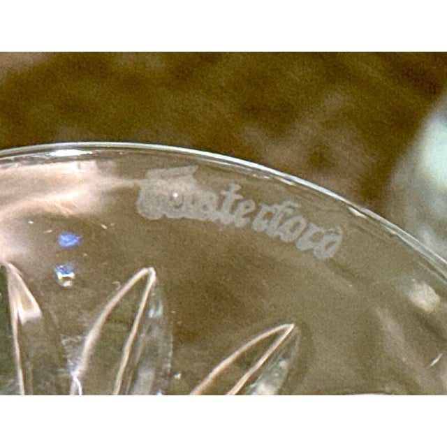 Waterford Lismore Vintage Glasses - Set of 6 For Sale In New York - Image 6 of 6