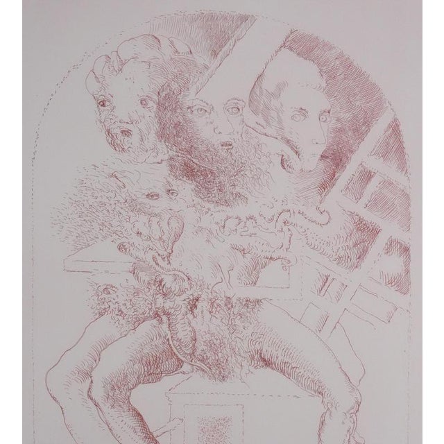 Popovic Ljuba, And the Major of Immensity, Engraving For Sale - Image 6 of 10