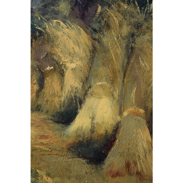 Ludwig Straub, Summer Landscape, 1948, Oil on Hardboard, Framed For Sale - Image 7 of 10