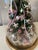 1970s Miniature Vintage Handmade Christmas Tree With Lights in Dome, For Sale - Image 5 of 11
