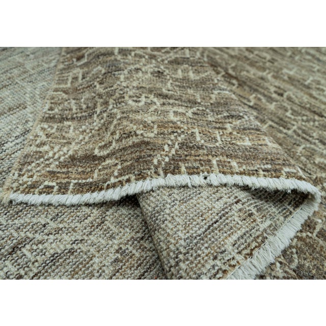 Turkish Modern Handmade Rug 8'10" x 11'5" #20519 For Sale In Houston - Image 6 of 8