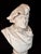 Rare EXTRA LARGE Antique Parian RICHARD WAGNER Bisque Portrait Bust Statue R.&L. For Sale - Image 13 of 16
