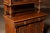 Wood Late 19th Century Renaissance Revival Oak Sideboard With Leaded Glass Hutch For Sale - Image 7 of 13