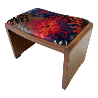 Art Deco Stool by De Coene Frères Kortrijk, 1930s For Sale