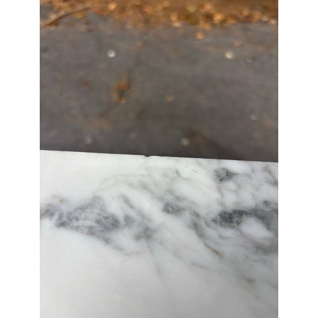 1960s Florence Knoll for Knoll Walnut Four-Drawer Dresser With Marble Top For Sale - Image 11 of 11
