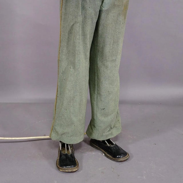 Wood 1930s Antique Hotel Page Automaton For Sale - Image 7 of 12