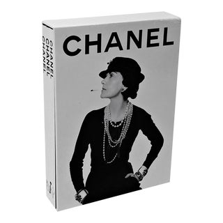 2012 Assouline First Edition Chanel Memoire Trilogy Books in Slipcase - Showroom Sample For Sale
