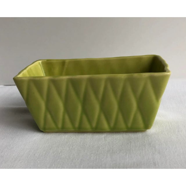 Mid 20th Century Green Pottery Collection - Set of 4 For Sale - Image 10 of 13