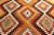 1950s 1950s Vintage Midcentury Kilim Rug Multi-Color All-Over Pattern by Rug & Kilim For Sale - Image 5 of 6