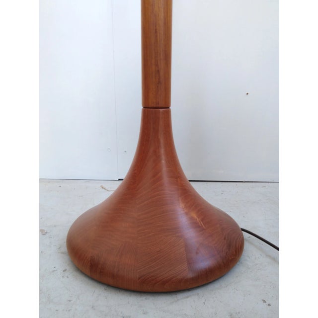 Danish Floor Lamp in Teak from Domus For Sale - Image 6 of 12