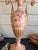 Wood Fine Antique Italian Neoclassical Giltwood & Faux Hand Painted Marble Carved Urn Table Lamp For Sale - Image 7 of 11