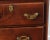 Mid 18th Century Georgian Chest With Bracket Feet and Unusual Drawer Arrangement For Sale - Image 11 of 11