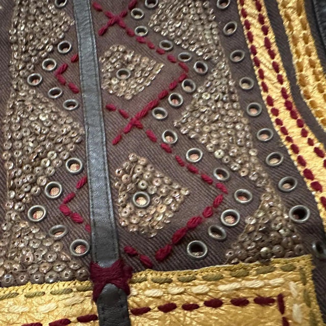 1990s Hippies Style Hand-Crafted Unique French Tote Bag by Jamin Puech For Sale - Image 15 of 15