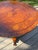 Italian Burlwood Marquetry Center Table With Custom Glass Top For Sale - Image 15 of 18