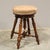 Wood Antique Piano Stool in Walnut, 1800s For Sale - Image 7 of 7