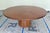 2020s Barbara Barry for Baker "Petal" Walnut and Brass Dining Table For Sale - Image 5 of 5