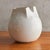 Ceramic Italian Ivory Ceramic Whistle Vase by Franco Bucci for Laboratorio Pesaro, 1970s For Sale - Image 7 of 9