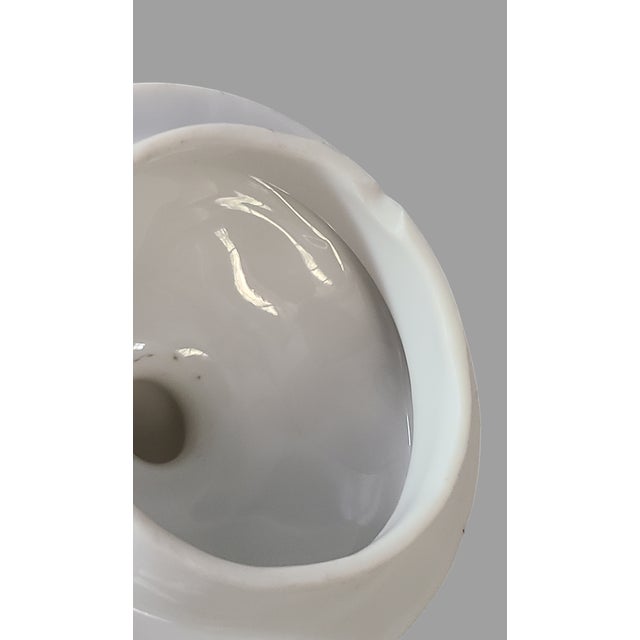 Vintage Japanese Porcelain Royal Rose Set Sugar Bowl & Creamer For Sale - Image 6 of 7