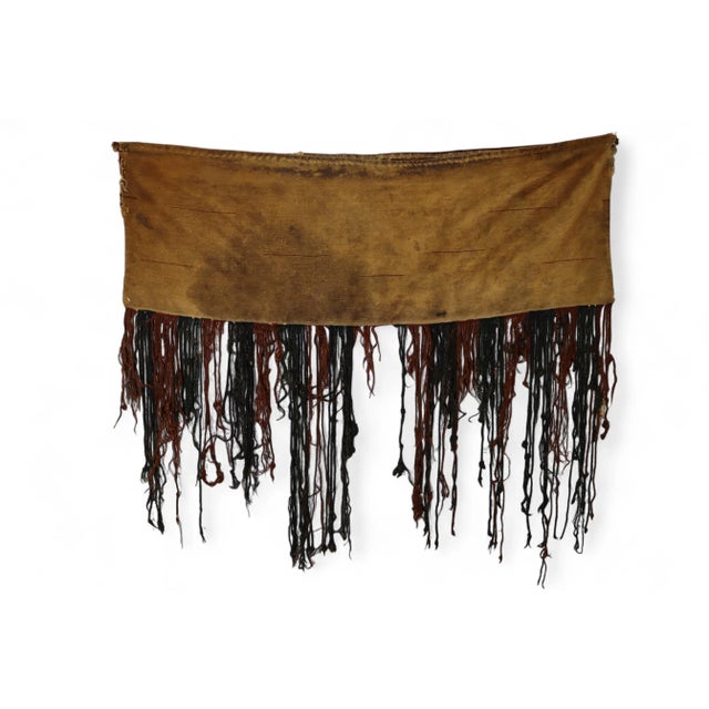 Vintage Hand-Knotted Turkmen Wall Hanging, 1930s For Sale - Image 3 of 18