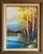 Impressionist Vintage Impressionist Autumn Landscape Oil Painting on Canvas Framed For Sale - Image 3 of 7