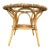 Rattan Round Table 1960s For Sale - Image 4 of 17