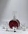1930s Vintage Art Deco Cut Crystal Decanter and Six Cordial Glasses, 1930s, Set of 7 For Sale - Image 5 of 17
