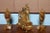 French 19th Century French Empire Japy Freres Lady and Dog Gilt Bronze Marble Clock With Garnitures Signed - 3 Pieces Fabulous For Sale - Image 3 of 7