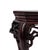 Wood Late 20th Century Vintage Ming Dynasty Style Short Pedestal Plant Stand For Sale - Image 7 of 8