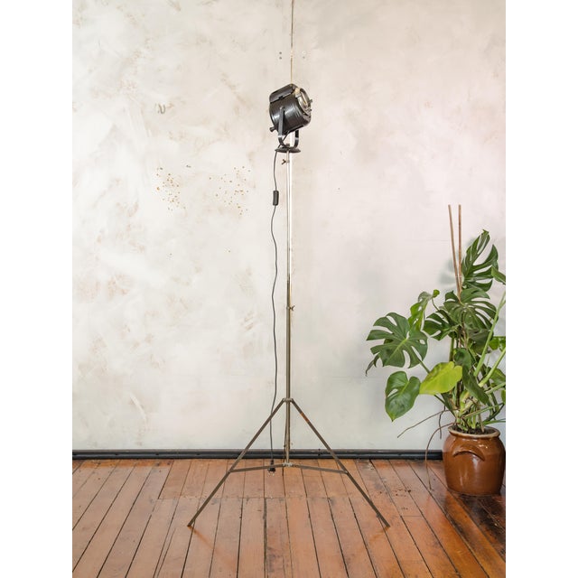 Baby Spotlight on Tripod from A.E. Cremer Paris, 1950s For Sale - Image 13 of 17