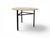 Metal Round Coffee Table with Marble Base, 1950s For Sale - Image 7 of 7