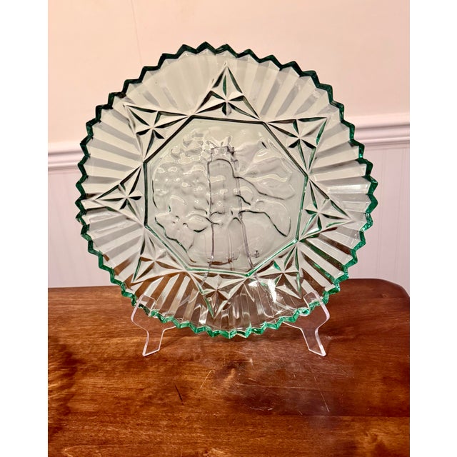 Glass Mid 20th Century Attributed to Federal Glass Pioneer Bowls For Sale - Image 7 of 12