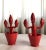 Italian Red Murano Glass Cacti by Napoleone Martinuzzi for Pauly & C. Venezia, 1970s, Set of 2 For Sale - Image 9 of 13