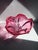 Large Cranberry Glass Bowl by Josef Hospodka for Chribska, Czechoslovakia, 1960s For Sale - Image 4 of 6