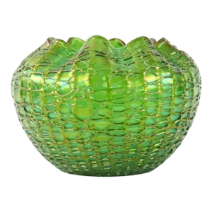 Loetz Art Nouveau Jugendstil Art Glass Bowl