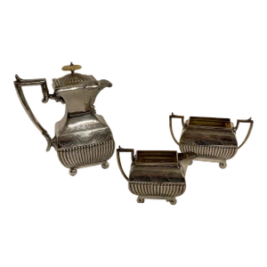 James Deakin & Sons 3 Piece Silver Plated Coffee / Tea Service