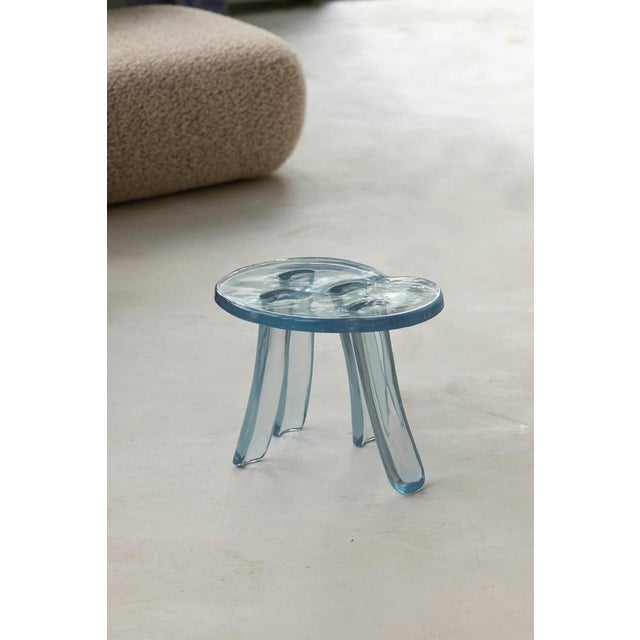 Sunburst Lung 2.0 Side Table in Hand Layered Resin by Szymon Keller For Sale - Image 15 of 18